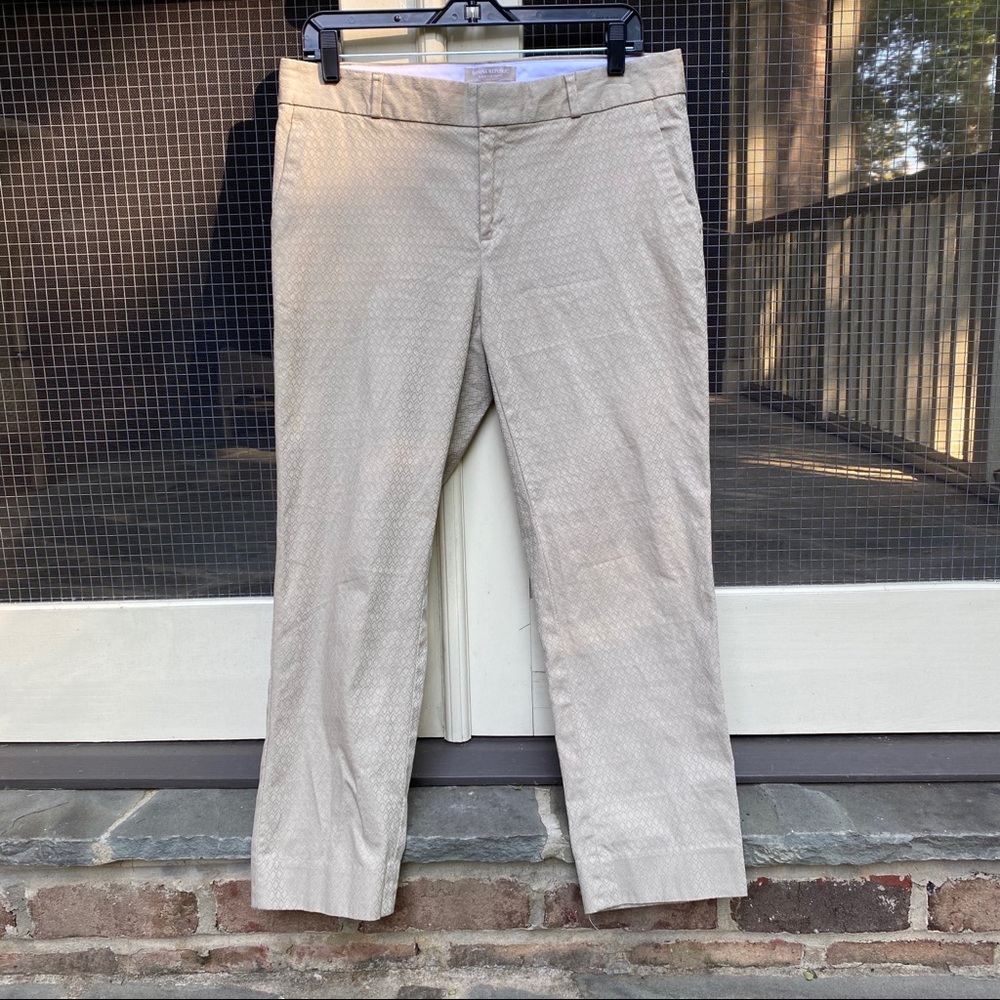 Banana Republic Tan Hampton Pant